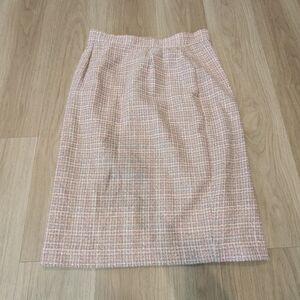 Vintage Workwear Pastel Pencil Skirt Hawksley & Wight Size 12